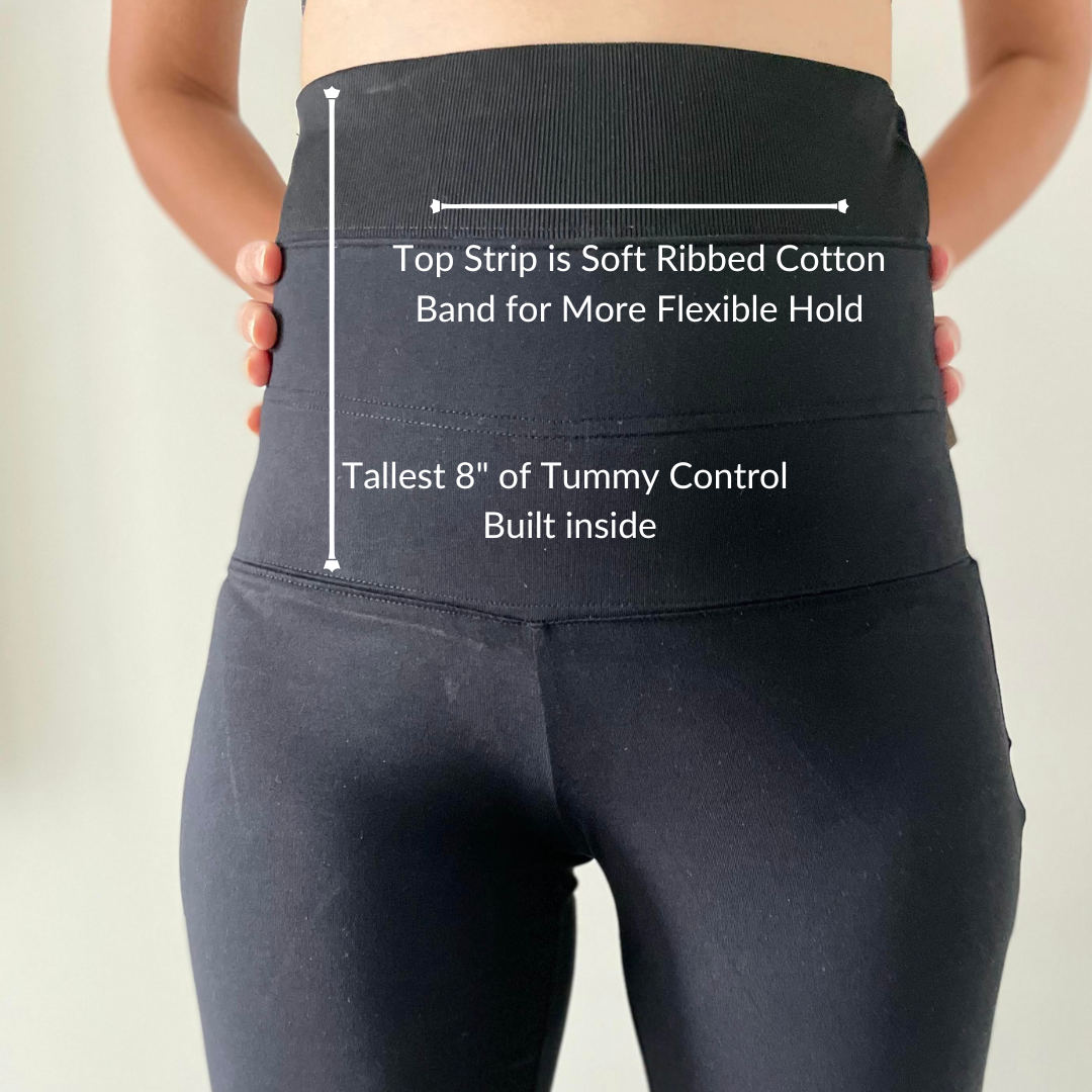 Amberoxus ElaShape - High Waisted Tummy Control Pants,1/2Pack